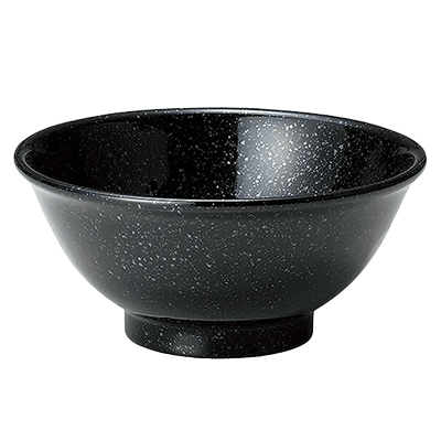 Chinese tableware/Asian tableware Rice bowl New China Black 4.8 bowl-Kinsho Pottery Co., Ltd.