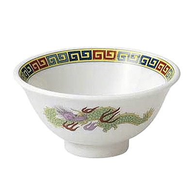 中華食器・アジアン食器 スープ碗 渕雷門三竜 3.6スープ碗-金正陶器株式会社