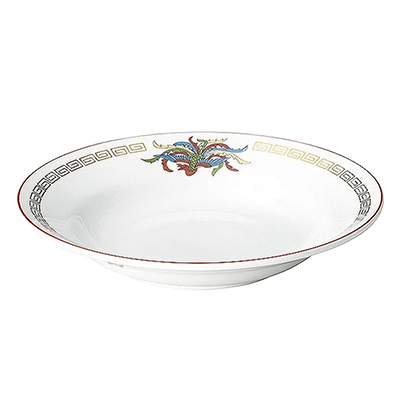 Chinese tableware/Asian tableware Soup bowl Kinkaimon Tamabuchi 9 inch soup-Kinsho Pottery Co., Ltd.