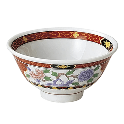 中華食器・アジアン食器 スープ碗 紅華祥 3.6スープ碗-金正陶器株式会社