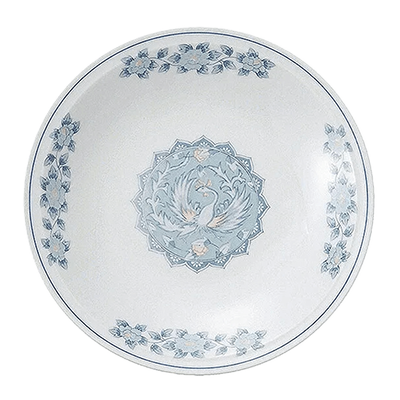 Chinese tableware/Asian tableware large plate Toho 8.0 plates-Kinsho Pottery Co., Ltd.