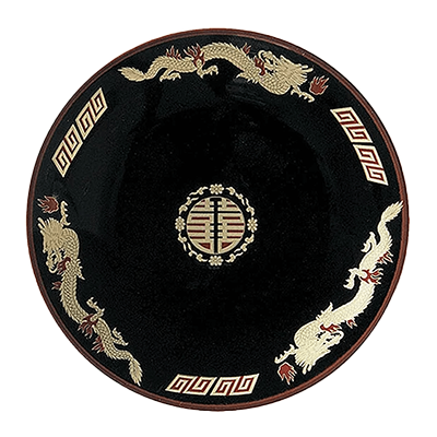 Chinese tableware/Asian tableware Tori plate Tenmoku Kinsairyu 6.0 plate-Kinsho Pottery Co., Ltd.