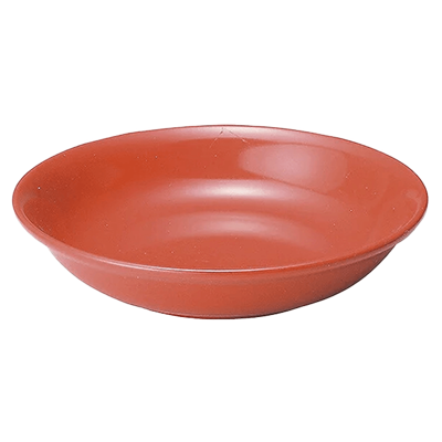 Chinese Tableware/Asian Tableware Plates New China Red 14cm Deep Plate-Kinsho Pottery Co., Ltd.