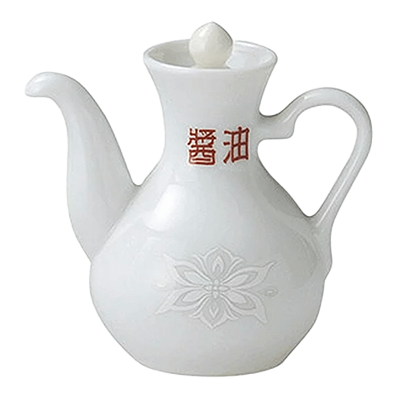 中華食器・アジアン食器 カトラリー スーパーチャイナ華清 絵付 醤油カスター-金正陶器株式会社
