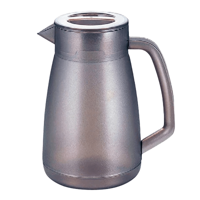 漆器・木製品・金物・ガラス・樹脂 樹脂製タンブラー・コップ・ピッチャー ポリカーボネイト ウォーターポット ブラウン2.2L-金正陶器株式会社