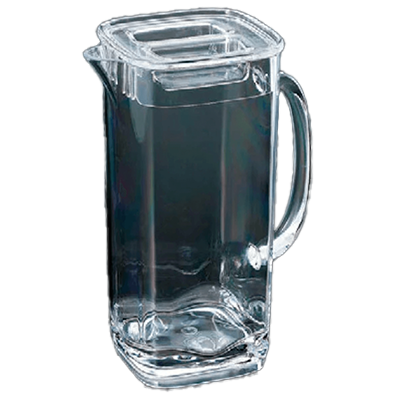 Lacquerware, wood products, hardware, glass, resin Resin tumblers, cups, pitchers Stacking water pitchers Square type-Kinsho Pottery Co., Ltd.