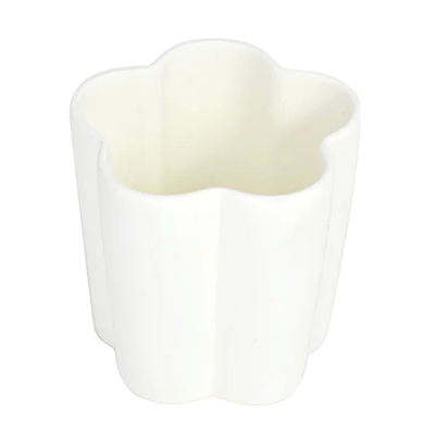 インテリア バス・サニタリー スウセラ 歯ブラシスタンド フラワー ホワイト-金正陶器株式会社