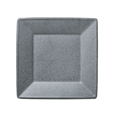 和食器 角大皿 鉄ペーパー スクウェアー 27cm角皿-金正陶器株式会社