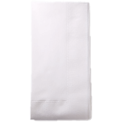 ペーパーナプキン パルプ不織布を使用した白無地ひざかけナプキンです LU-18 不織布 白無地-オリエンタル紙業株式会社