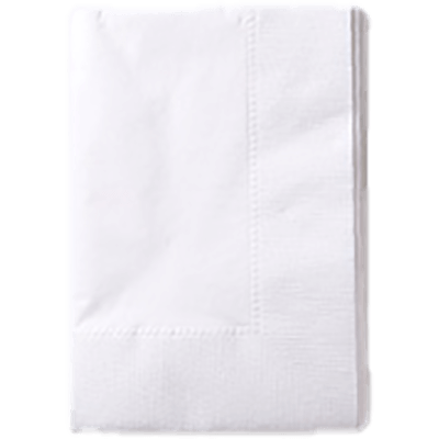Paper napkin 450mmx330mm rectangular plain white napkin LM-28 Plain white-Oriental Paper Industry Co., Ltd.