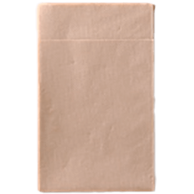 ペーパーナプキン 未晒しパルプを使用した6つ折ナプキンです S-16 6ツ折未晒し-オリエンタル紙業株式会社