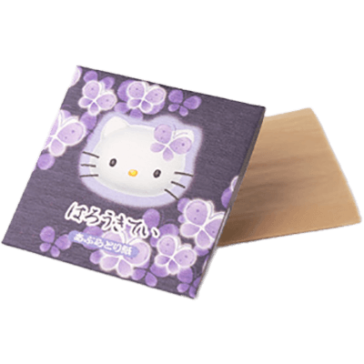 ハローキティ和柄 あぶらとり紙 80枚入り (小売向け) -オリエンタル紙業株式会社