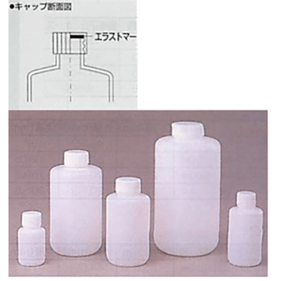 エラストマー製品 Jボトル白色細口瓶/広口瓶-株式会社エスケー