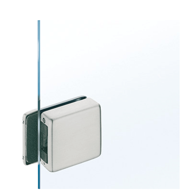 住居エリアのヒンジ扉用, ステンレスカバー艶消し ガラス扉ストライクパッチ 981.49.452-株式会社ハーフェレ・ジャパン