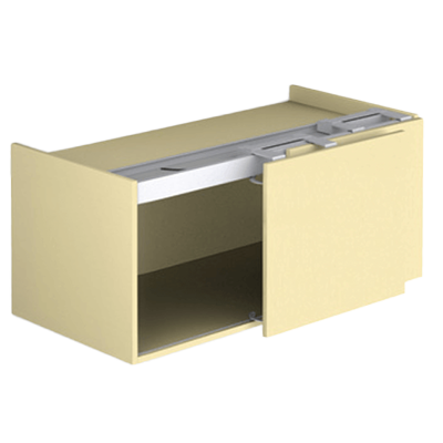 引戸用金具, Finetta F-フラッシュ 52 20 A､フラッシュ取付け、標準セット 406.11.224-株式会社ハーフェレ・ジャパン