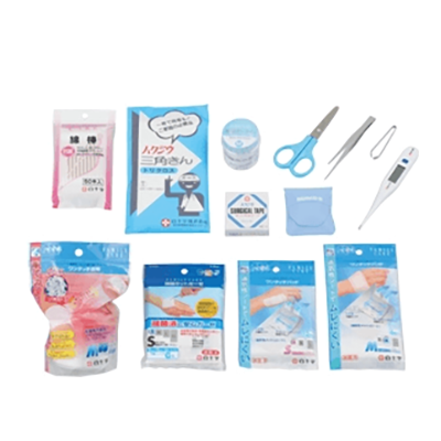 保健/福祉 救急鞄 (箱) 内容品Cセット-日陶科学株式会社