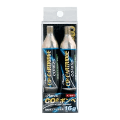自転車スポーツサイクル商品 CO2ボンベ16g (2本入) K-611-マルニ工業株式会社