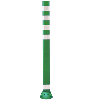 視線誘導標 TC-100Sグリーン-帝金株式会社