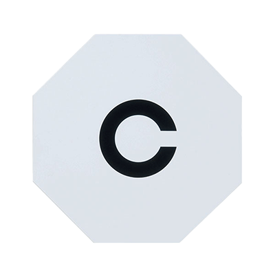 ランドルト環視標0.1 817-株式会社サンニシムラ