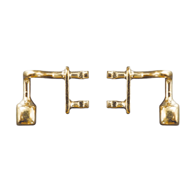 二箇所埋め込みで安定度UP 調整しやすいパッド足 ガード二本足-株式会社サンニシムラ