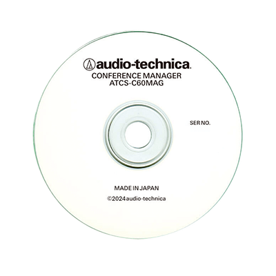設備音響機器 会議システム ATCS-60 Series 会議マネージャー (専用ソフト) ATCS-C60MAG-株式会社オーディオテクニカ