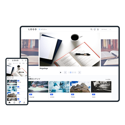 動画販売 ･ 会員限定動画配信機能を備えたクラウド型動画配信プラットフォーム メガDOGA-株式会社カテノイド