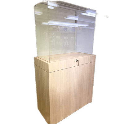 アクリル被せケース 分割型クアドラート QADB8484-M-株式会社チヨダディステム