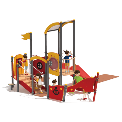 遊具 コンビネーション げんきコンビ ビッグボイジャー CM-110-日都産業株式会社