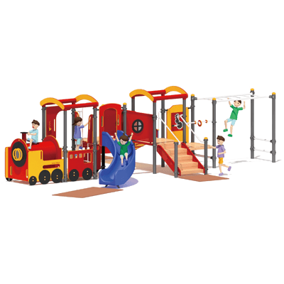 遊具 コンビネーション げんきコンビ グランドトレイン CM-133-日都産業株式会社