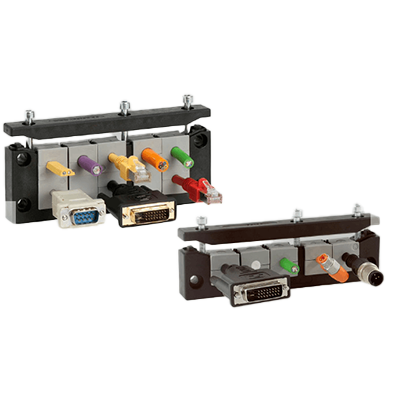 コネクタ付きケーブル用ケーブルエントリフレーム KEL-ER | 分割式ケーブルエントリフレーム-icotek GmbH