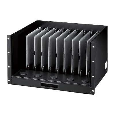 タブレットサポート EIAスライド棚 EIA-TF6-株式会社共栄商事