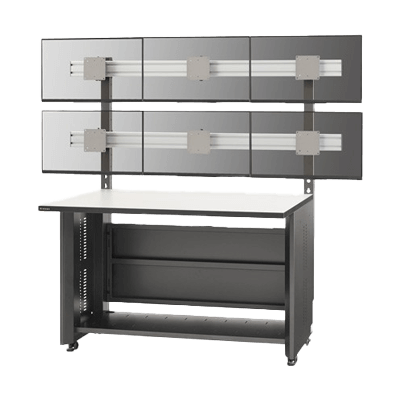 ITデスク ディスプレイ設置タイプ SD-1100V6-株式会社共栄商事