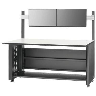 ITデスク ディスプレイ設置タイプ SD-1400V2-株式会社共栄商事