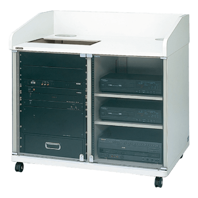 EIAレクチャーキャビネット 天板開口タイプ AL-30UK-株式会社共栄商事