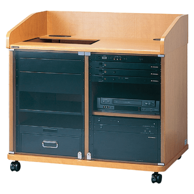 EIAレクチャーキャビネット 天板開口タイプ ALW-30UK-株式会社共栄商事