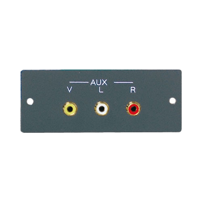 AVシステム 中継接続パネル用オプション 映像・音声入出力端子 PA-40-AUX-株式会社共栄商事