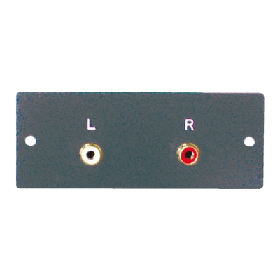 AVシステム 中継接続パネル用オプション 音声入出力端子 PA-40-LR-株式会社共栄商事