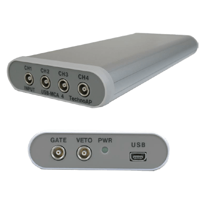 4CH マルチチャネルアナライザ USB-MCA4 APG7400B-株式会社テクノエーピー