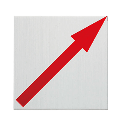 RAP40202 アルミプレート40角×2 (貼付)-株式会社カクマル