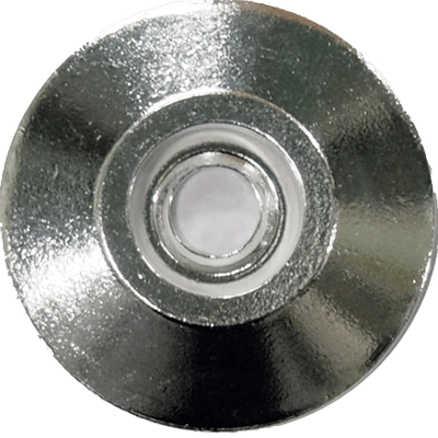 AC40B アルミクリアー40φ大穴 無地-株式会社カクマル