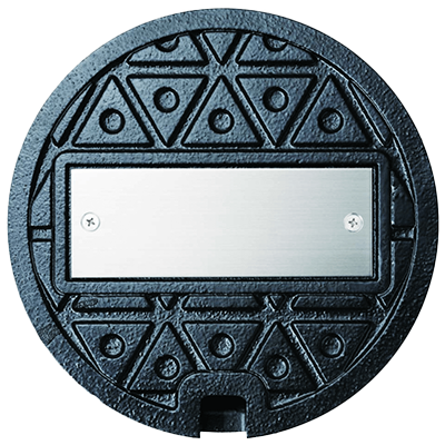 PHGSM 簡易小型ポイントホール (公園・施設用) ネームプレート加工-株式会社カクマル