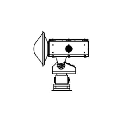 ヘリコプター追尾システム アンテナ回転装置 KP-0640A型-株式会社加藤電気工業所