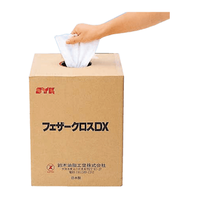 ウエス系 フェザークロス DX (薄手タイプ) S-9646-岡本機工株式会社