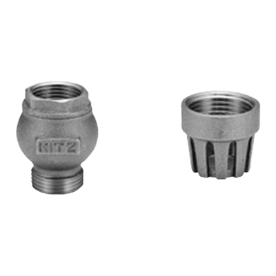 青銅・黄銅バルブ 汎用バルブ 青銅製フートバルブ (ねじ込み形)-岡本機工株式会社