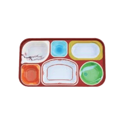 給食弁当容器 (洗浄タイプ) 柄付 (PR・CR) きれいな器 副食 PR-35-タカギ産業株式会社