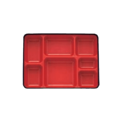 給食弁当容器 (洗浄タイプ) 二色成形 ダイヤ副食 BW-740-タカギ産業株式会社