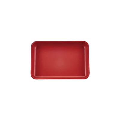 給食弁当容器 (洗浄タイプ) 単色成形 主食入 (内側サンドブラスト加工) B-701-タカギ産業株式会社