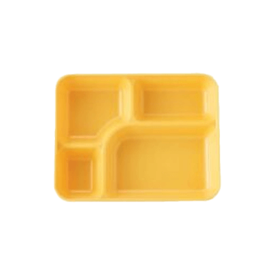 給食弁当容器 (洗浄タイプ) 単色成形 単色成形 (スクールランチ) B-508-タカギ産業株式会社