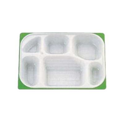 給食弁当容器 (洗浄タイプ) クリーントレイ (無菌) リーダーシリーズ LT-100-タカギ産業株式会社