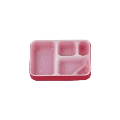 給食弁当容器 (洗浄タイプ) 幼稚園 B-192Y-タカギ産業株式会社